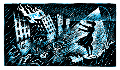 flood-barefoot-woman